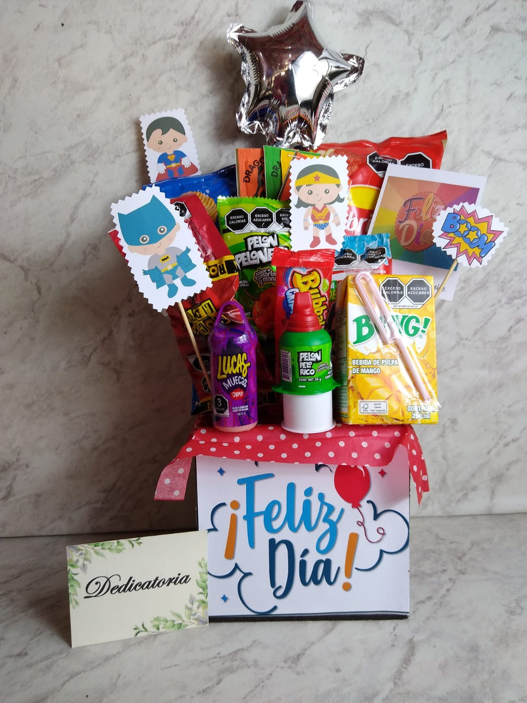 Regalo sorpresa de dulces  dia del niños